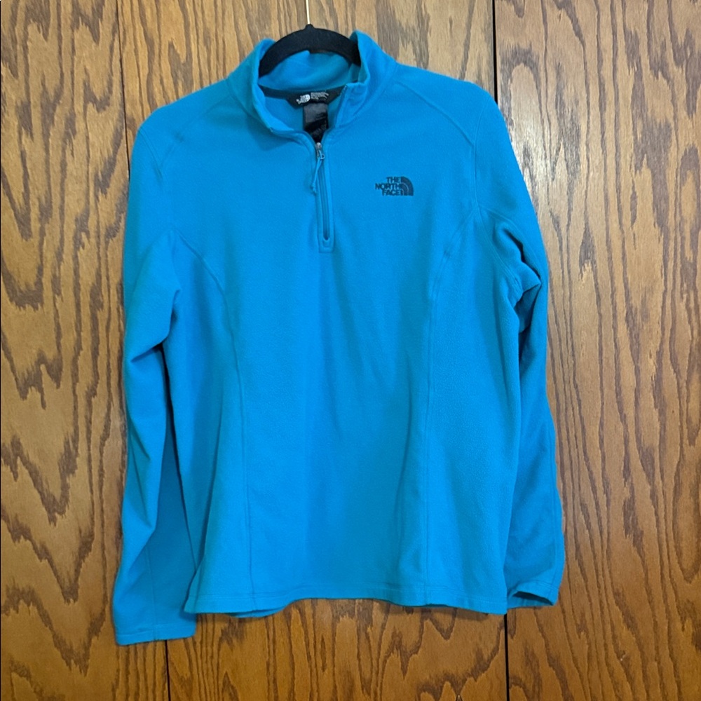 The North Face Women’s XL Teal Quarter Zip Fleece Pullover